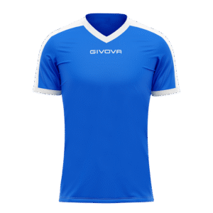 Camiseta Revolution-Azul blanco/4XS